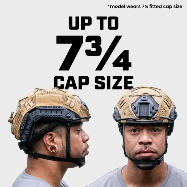 7 3/4 Size Ballistic Helmet Fit