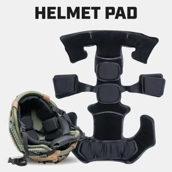 Ballistic Helmet Pad System