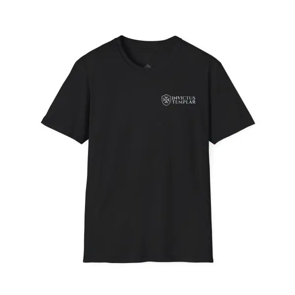 'Coffee and Crusade' Unisex Softstyle T-Shirt - Image 9
