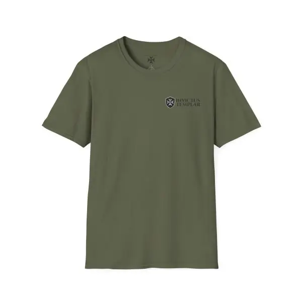 'Coffee and Crusade' Unisex Softstyle T-Shirt - Image 2