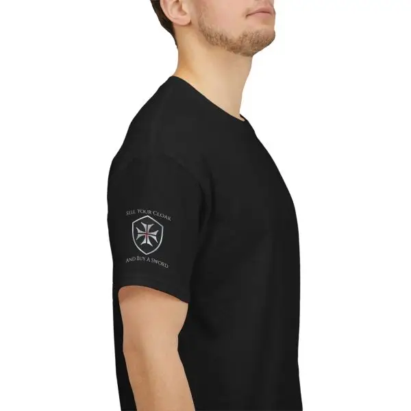 Invictus Templar Heavy Cotton Tee – Built for Those Who Stand Ready - Image 6