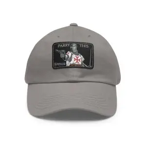 Templar 'Parry This' Dad Hat with Leather Patch