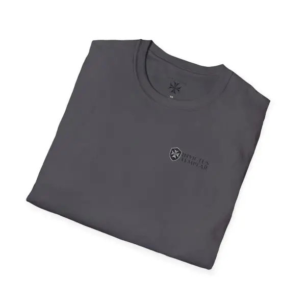 'Coffee and Crusade' Unisex Softstyle T-Shirt - Image 8