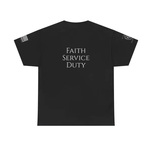 Invictus Templar Heavy Cotton Tee – Built for Those Who Stand Ready - Image 2