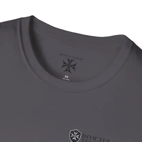 'Coffee and Crusade' Unisex Softstyle T-Shirt - Image 7