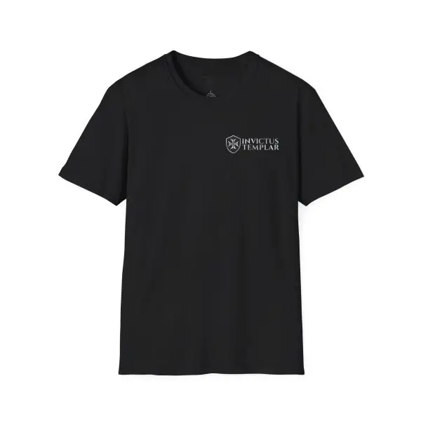 Invictus Templar Unisex Softstyle T-Shirt – ‘Sell Your Cloak and Buy A Sword’ - Image 2